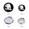 Autoaufkleber 4 Stück 3D 56mm 65mm Autoemblem Radnaben-Mittelkappe Abzeichen Abdeckungen Aufkleber Zubehör Für Skoda Octavia Kodiaq VII Scal