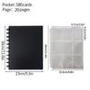 4/9Grids Kpop Photocard Binder Large Capacity Photo Album Idol Cards Storage Book Photo Protector Cover Binder With 20 Pages Set