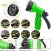 Full Expansion Length 25Ft Expandable Garden Hose Pipes with "1/2" Fittings, Expandable Garden Hose Flexible Stretch Water Pipe for Home Lawn Car