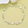 Shiny 925 Sterling Silver Chain Bracelets For Women Luxury Design Double Layered Starry Sky Beads Bracelets Party Charms Jewelry