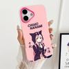 Danganronpa Chiaki Nanami Telefoonhoesje voor iPhone 17 16 15 14 13 12 11 Air Pro Max Plus Jelly Dubbele laag Rozerood Hoesje