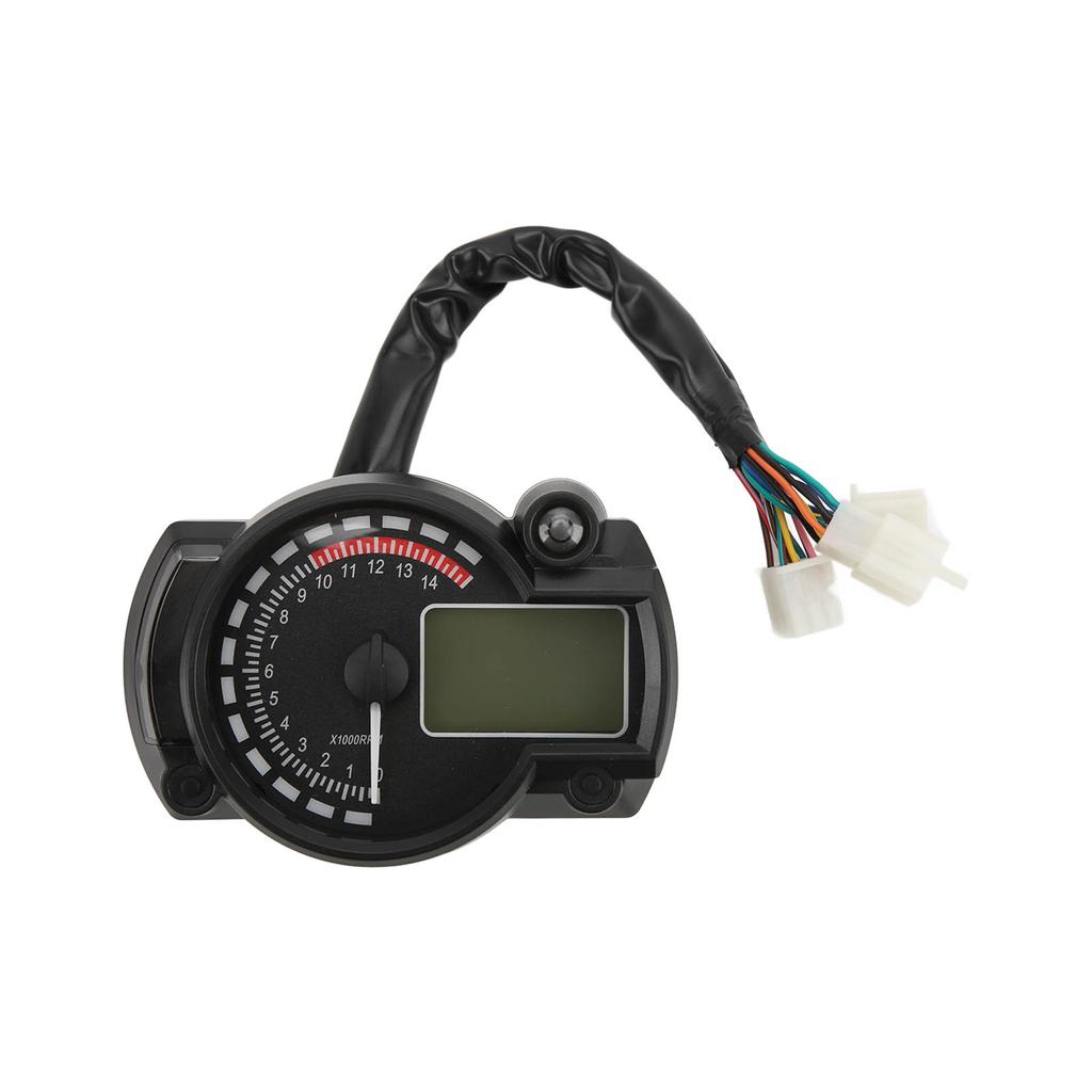 Vitezometru Motocicletă Odograf 15000 Rmin Afișaj LCD Reglabil Universal pentru Mașini RV 12V