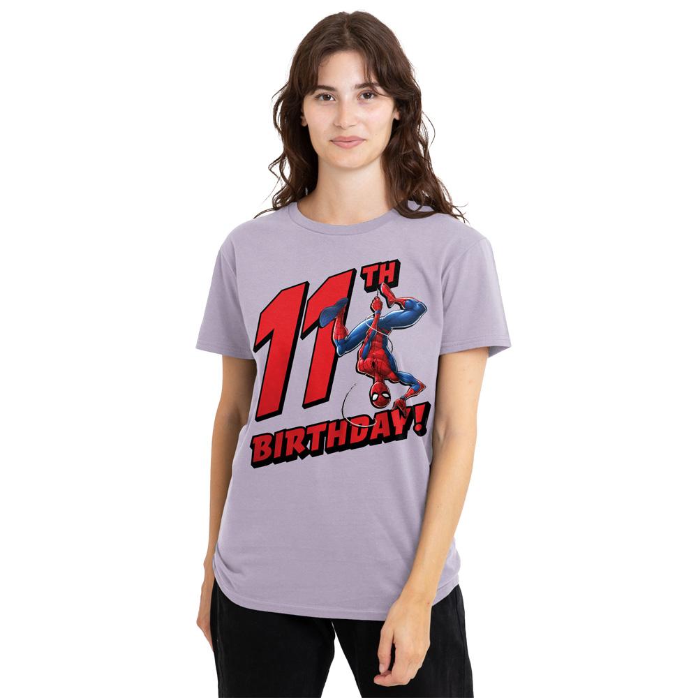 Spider-Man Womens/Ladies 11th Birthday T-Shirt