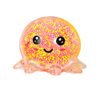 Glowing Light Squid Vent Ball Squeeze Toys Bubble Octopus Ball Stress Relief Toy