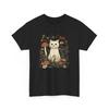 Cooles Katzen-Print-T-Shirt für Damen & Herren – Lustiges Katzen-Grafik-T-Shirt