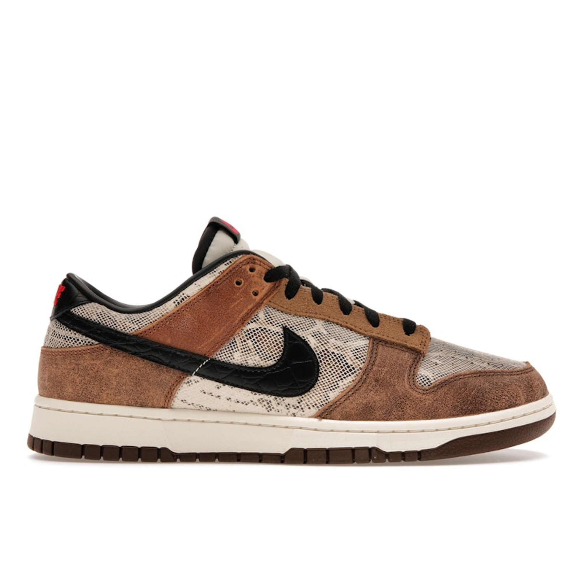 

Кроссовки унисекс Nike Dunk Low Premium CO.JP Brown Snakeskin Natural Black Ale-Brown FJ5434-120 44