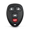 KEYYOU 10PCS Remote Car Key Shell Fob 3 4 5 Button For Chevrolet Buick GM Chevy Pontiac Rendezvous 2006 2007 2008 2009 2010 2011