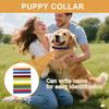 30 Pcs Whelping Collars for Puppies, Adjustable ID Bands with Soft Velcro, Newborn Puppy Collars Set for Litter and Small Pets, Reble Essentials for