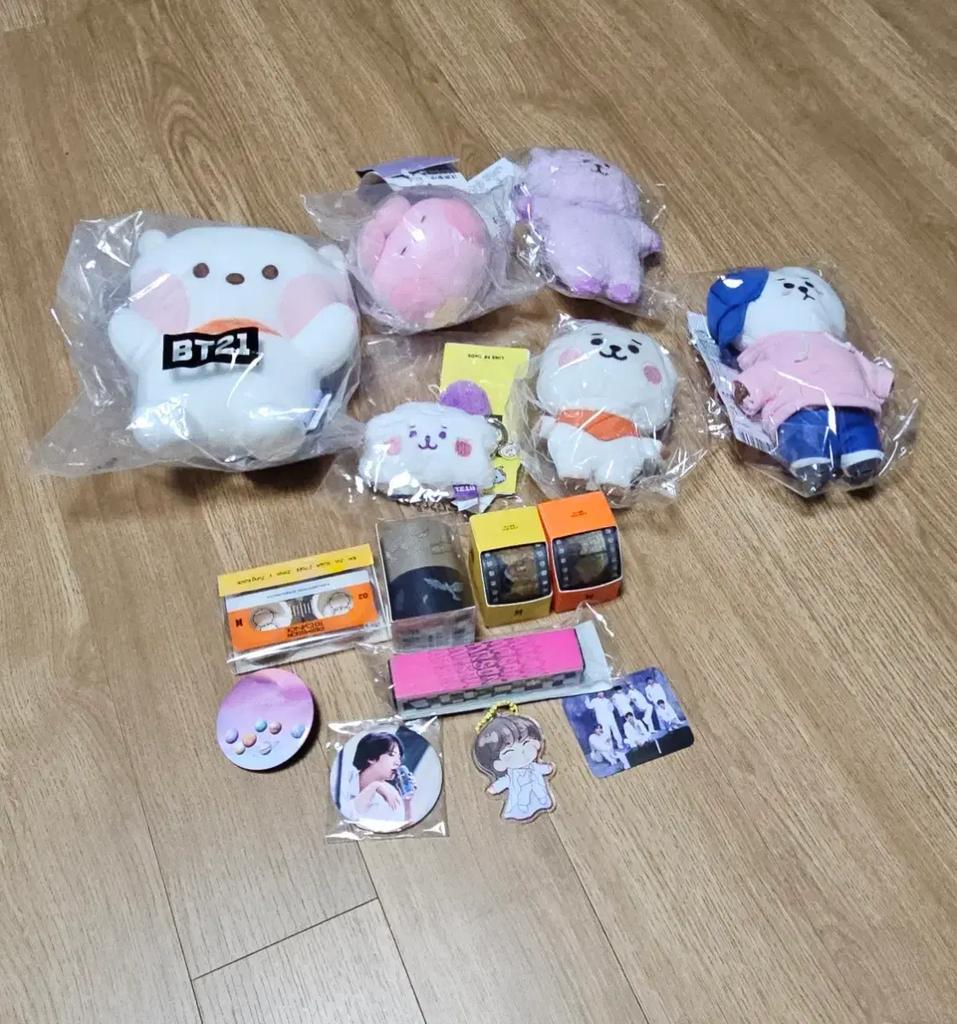 BTS BT21 RJ In, Keyring, Masking Tape