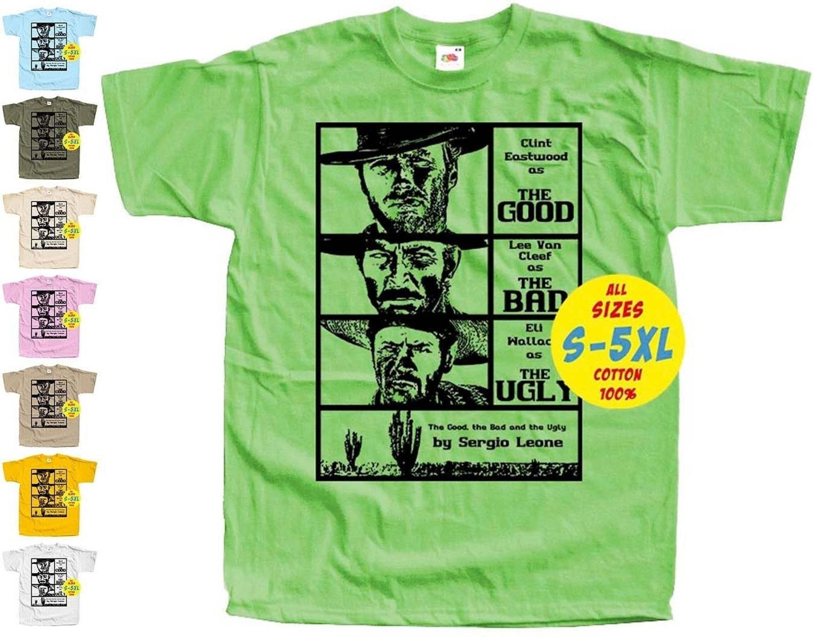 The Good, the Bad and the Ugly V4 Poster Men T-Shirt all sizes S-5XL 2XL