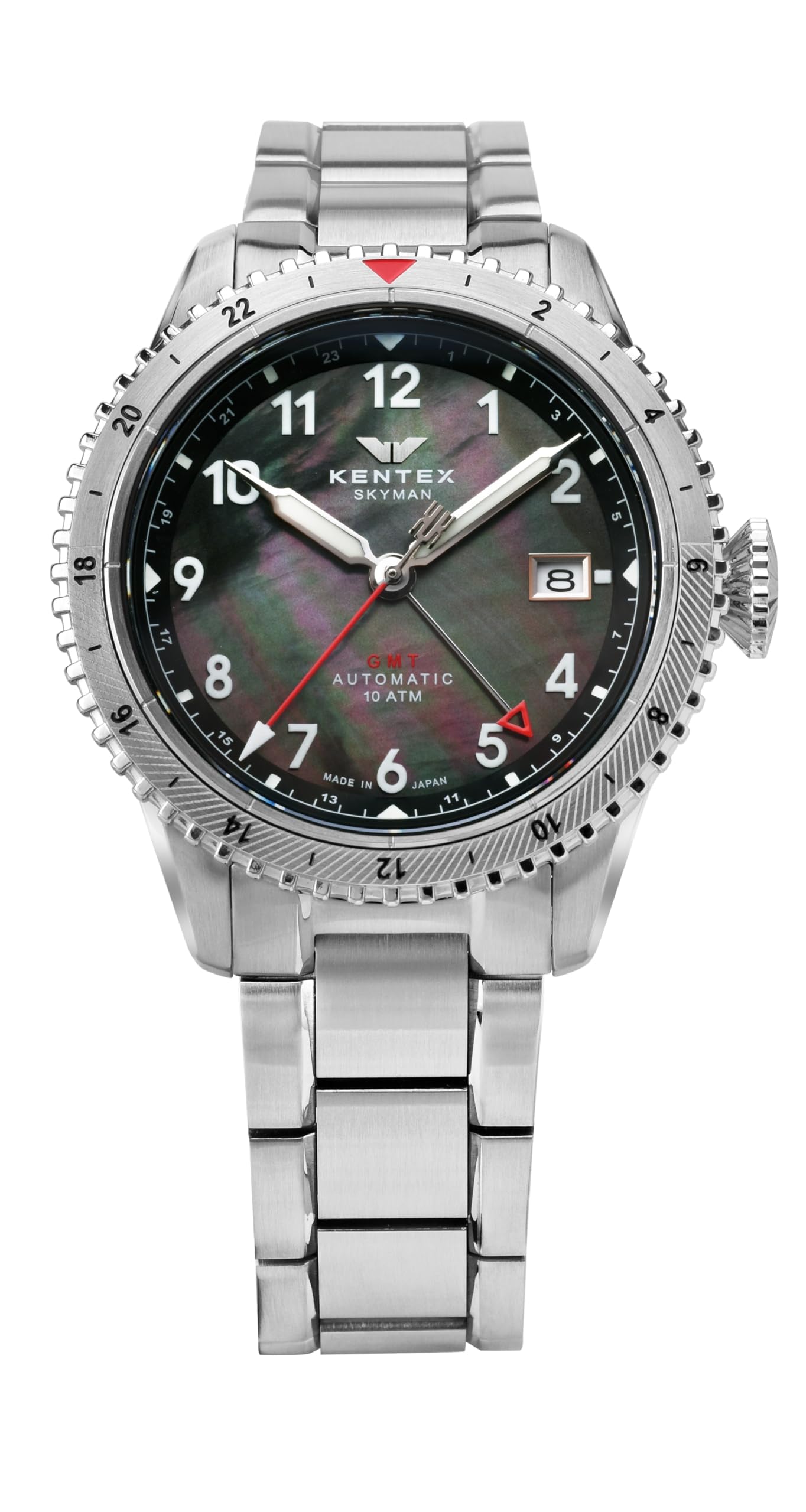 

Kentex Skyman GMT Limited Edition of 188 Watch, Pieces, S809M-05 чорний