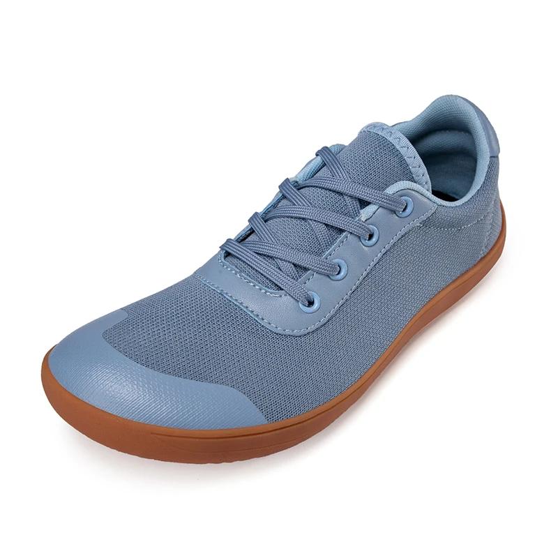 Minimalist Shoes for Men Wide Toe Barefoot Zero Drop Shoes Casual Leather Fashion Sneakers Lightweight Walking Shoes Zapatillas