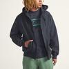 Vans X Atiba Collaboration Hooded Zip-Up Loose Long Sleeve Sweatshirt Unisex sweatshirt VN000Q77BLK