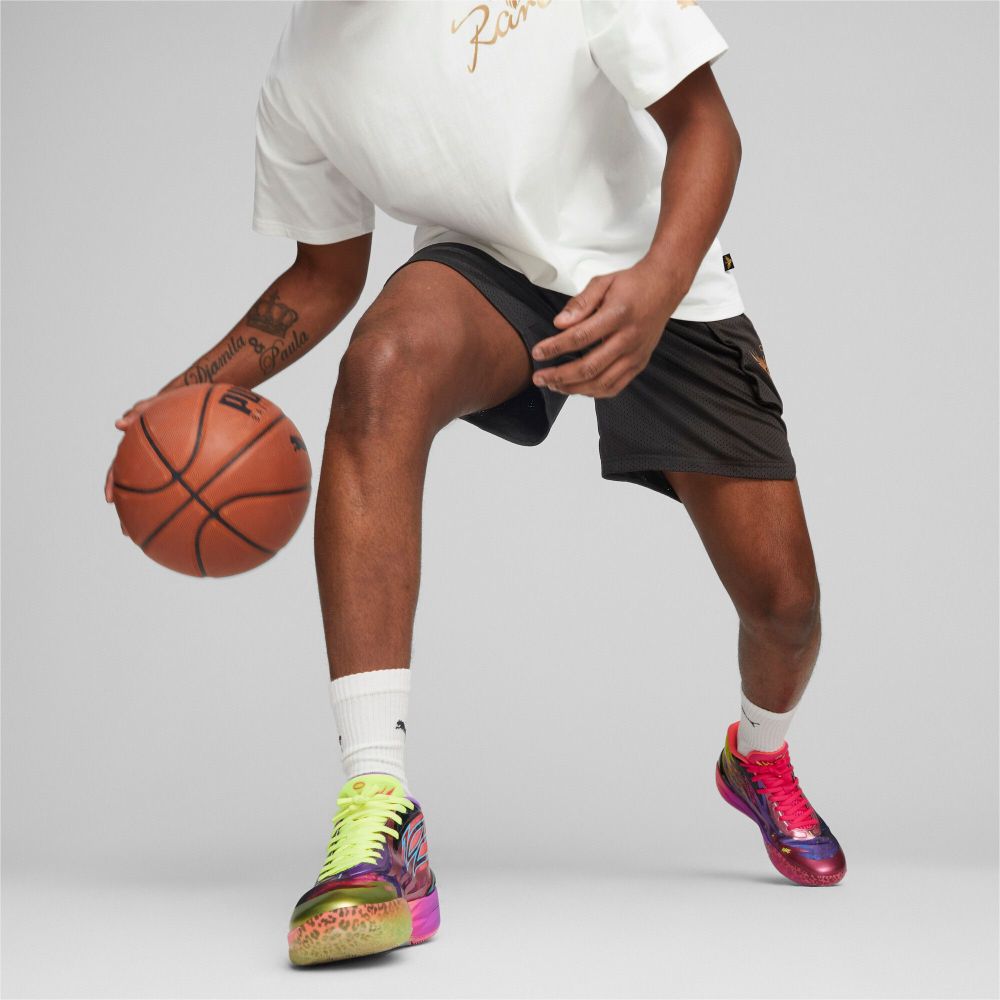 Puma X Melo Mesh Shorts Unisex Shorts Black 621711-01