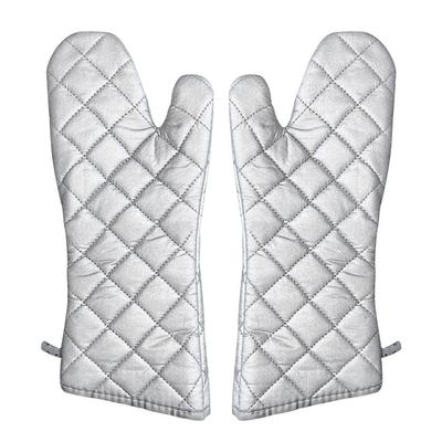 Extra lange ovenhandschoen Katoenen voering Keukenhandschoenen Professionele ovenwanten Bakken