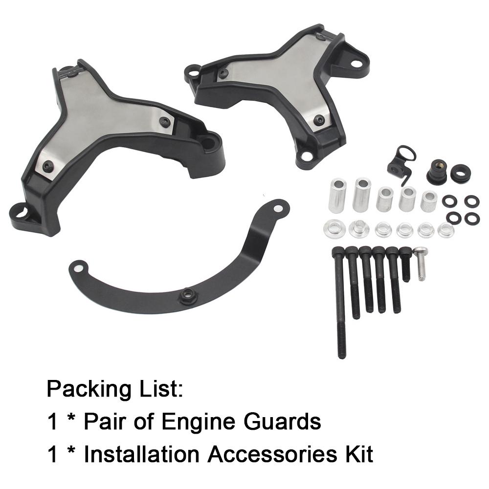 

Защита двигателя мотоцикла Протектор Аварийный защитный блок Антиаварийная накладка Замена для MT09 MT 09 Tracer 9 GT