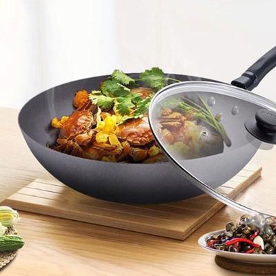 Supor 32cm True Non-Rust Fine Cast Iron Wok