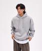 Oversized Wide Shoulder Hoodie_Melange