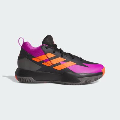CROSS 'EM UP SELECT MID KIDS Zapatillas y calzado deportivo para niños y niñas, color negro básico, IG6639, color negro básico/morado/naranja impacto
