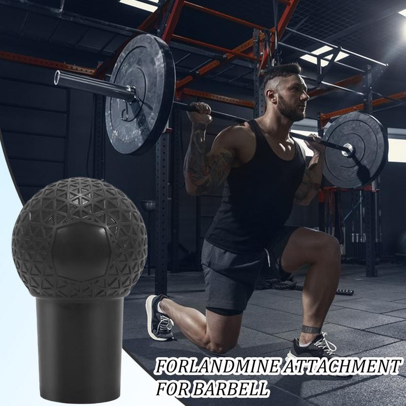 Barbell Landmine Attachment Barbell Base Holder Non Slip Barbell Protective Cover Home Gym Accessories for Press, Row, Spin