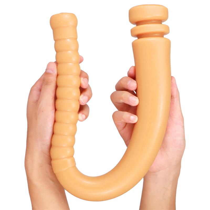Double-headed Baseball Bat Big Dildo Simulation Dildo Female Masturbation Device Adult Products