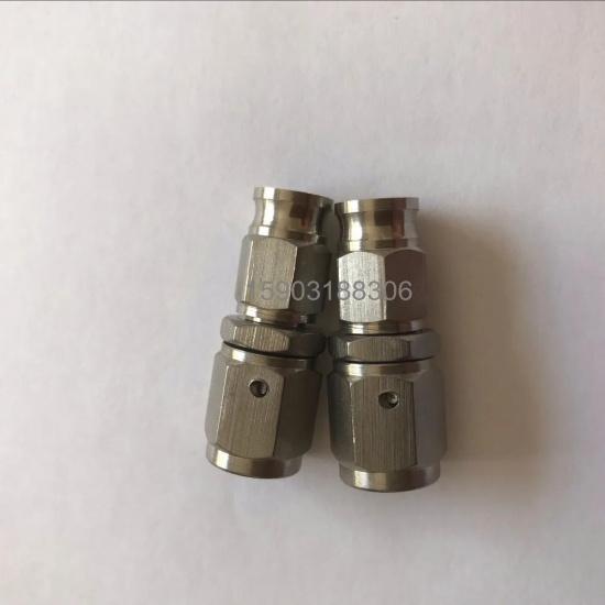 Straight AN3 And M10x1 Braided Brake Hose PTFE End Stainless Steel Fittings - China Supplier