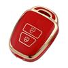 New 2/3/4 Butoons Car Key Case for Toyota/Corolla/Camry 2014 2015 Car Accessories Soft TPU Key Cover Shell Key Protector