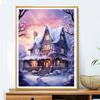 5d DIY Diamond Painting Cross Stitch Winter Snowhouse Scenery Handicrafts Diamond Embroidery Mosaic Full Round Drill Home Decor