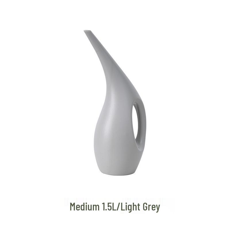 Ciemnozielona konewka z długą wylewką i butelką ze spryskiwaczem, duża pojemność do roślin ogrodowych i domowych