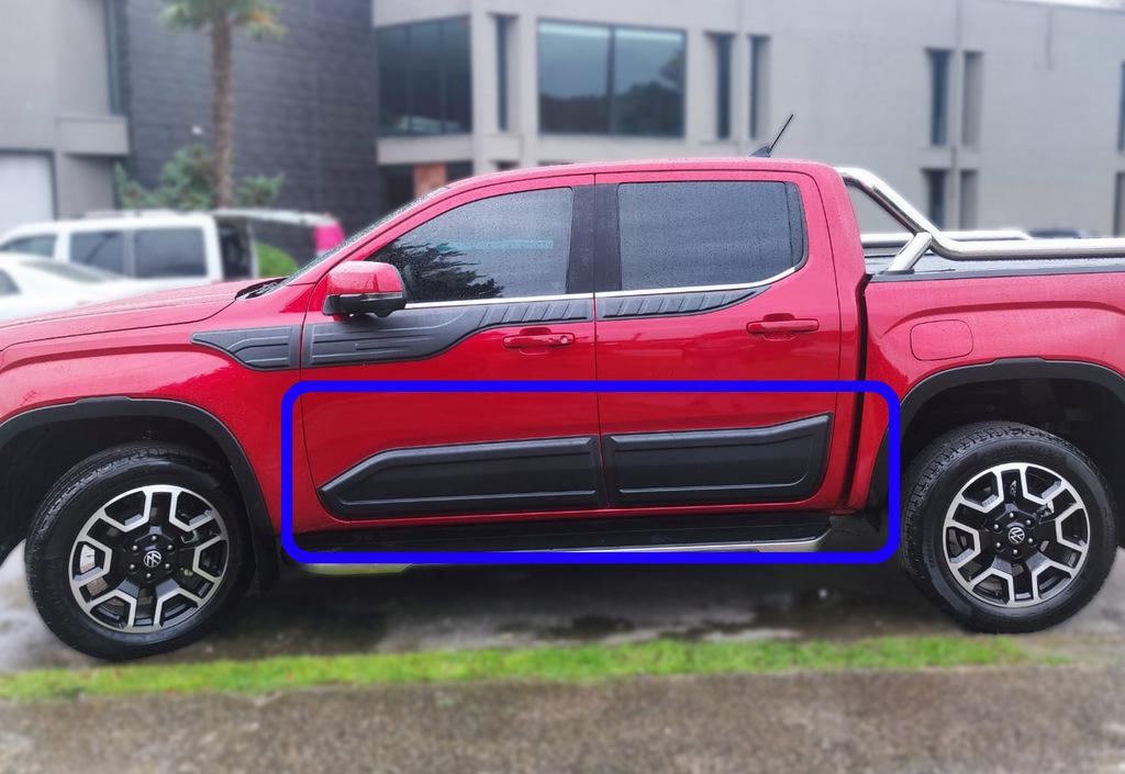 

Молдинг двери EuroCap (6 шт, ABS) для Volkswagen Amarok 2022- гг