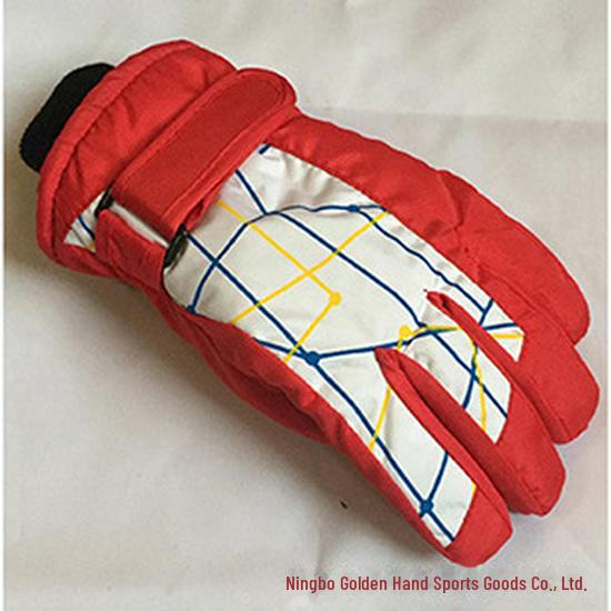 Winddichte Kinder Ski- & Radhandschuhe, Alter 5-10: Warme Outdoor-Sport-Handschuhe mit Druckgitter für Kälteschutz im Winter