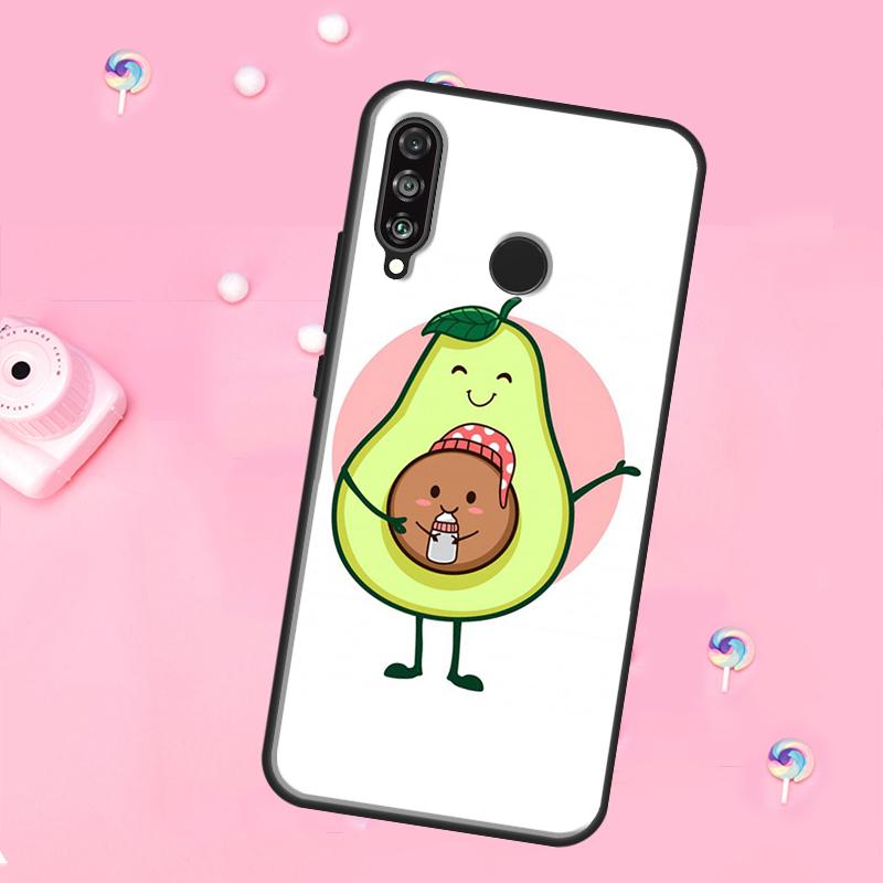 Lovely Avocado For Huawei Nova 11 Pro 10 9 SE Y70 Y60 Y90 Y61 Y91 Y73 Y72 12s 12i 11i 8i P30 P40 Lite Case