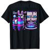 Bruh Its My Birthday Llama Pinata Boy Girl Family Party Bday TShirt Sons Nephew Gifts Fashion Kids Saying Tee Graphic Outfit