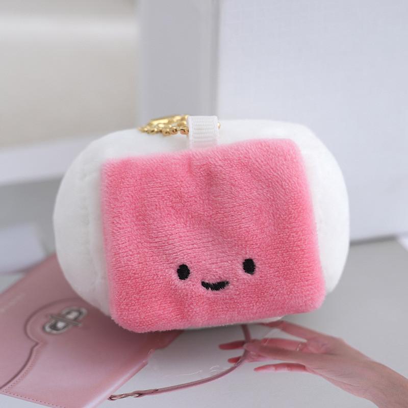 Adorable Creative Cartoon Plush Doll Toilet Refrigerator Magnet Keychain Decoration