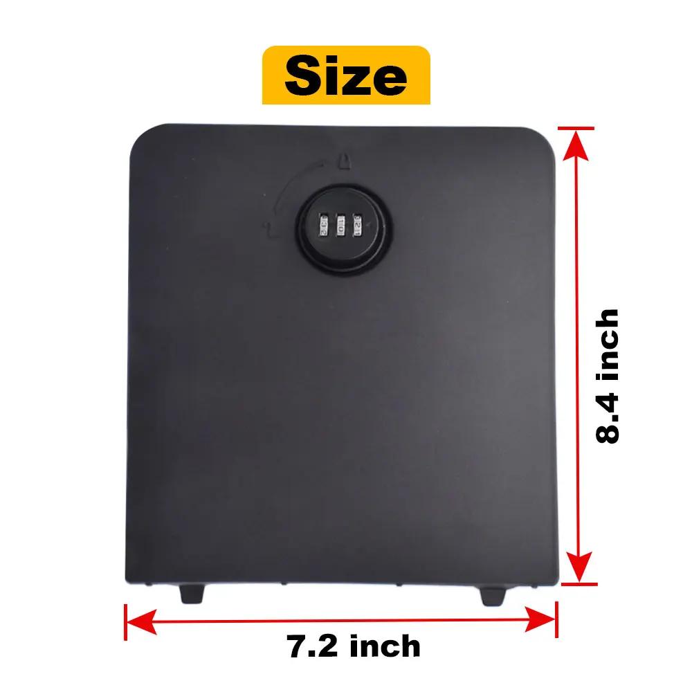 

Storage Bin Cover with Code Lock For Ford Maverick 2025 2025 2025 2025 Car Accessories, Code Lock Design Bin Cover for Maverick чорний