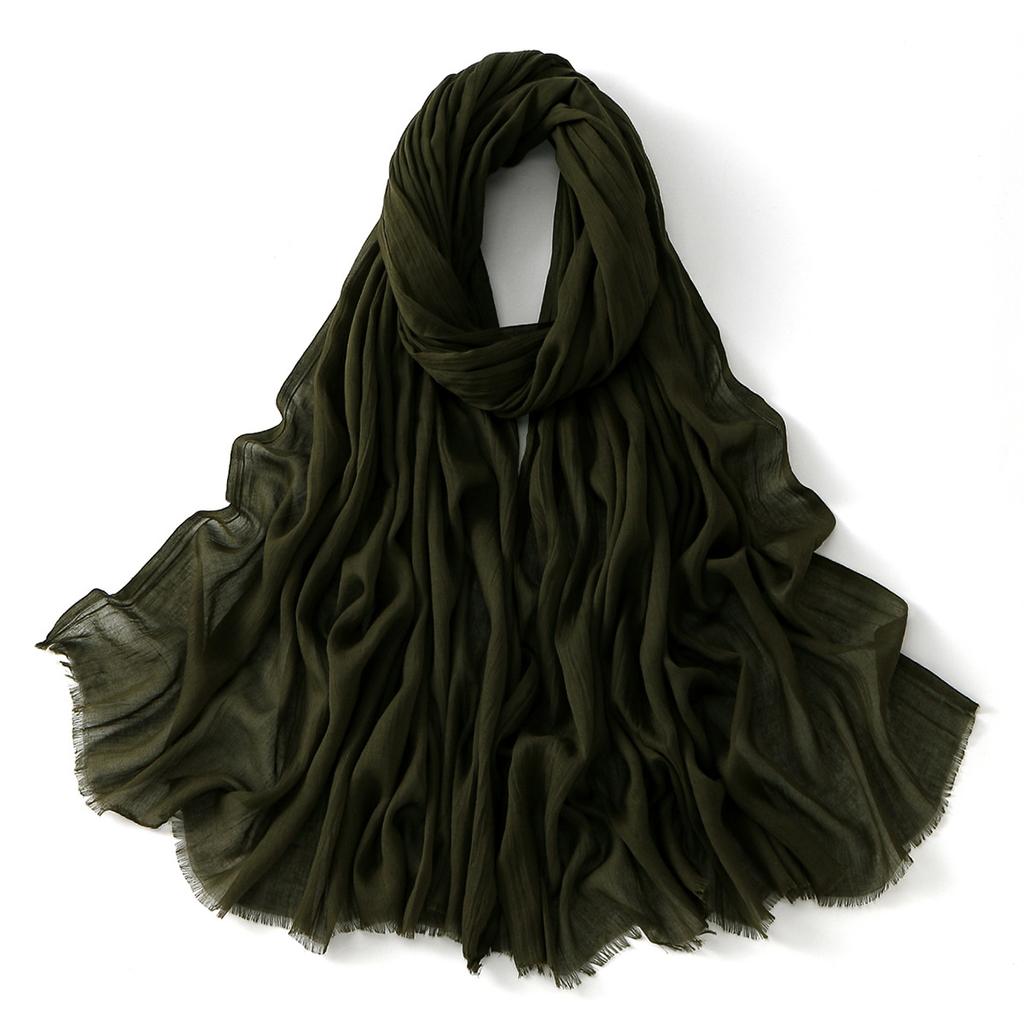 Resistant Fabric Easy To Carry Non-Slip Full Coverage Formal Muslim Hijab For Women Elegant Headscarf Full Coverage Event