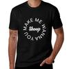 You Make Wanna Shoop Tshirt Casual Graphic Print Tee