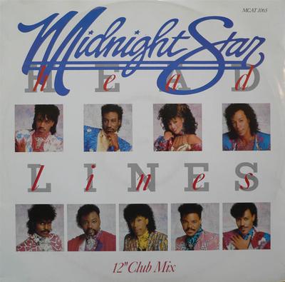 12-Zoll Schallplatte MIDNIGHT STAR - Headlines MCAT1065 MCA Records 1986 UK Soul/Funk Gebraucht