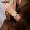 MOKAGO Women's Retro Roman Numeral Quartz Wristwatch