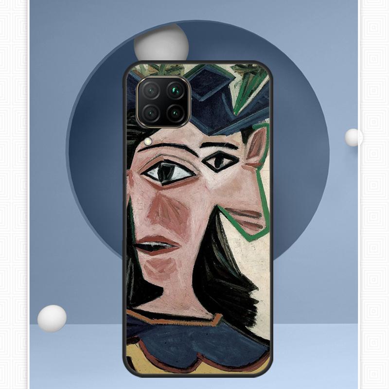 Picasso Abstract Art Painting For Huawei Nova 12i 12s 11i 8i Y91 Y60 Y70 Y72 Y90 Y61 9 10 SE P20 P40 Lite P30 P60 Pro Case