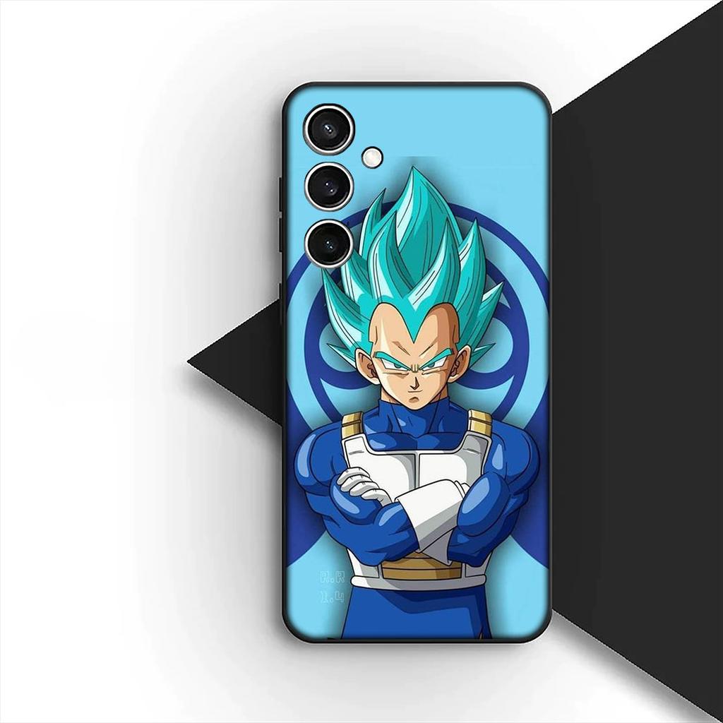 Vegeta Dragons Gokus Balls Super Cover for Samsung Galaxy S25 S24 S23 FE Ultra Plus S7 Edge S25+ S24+ A56 5G + Coque Phone Case