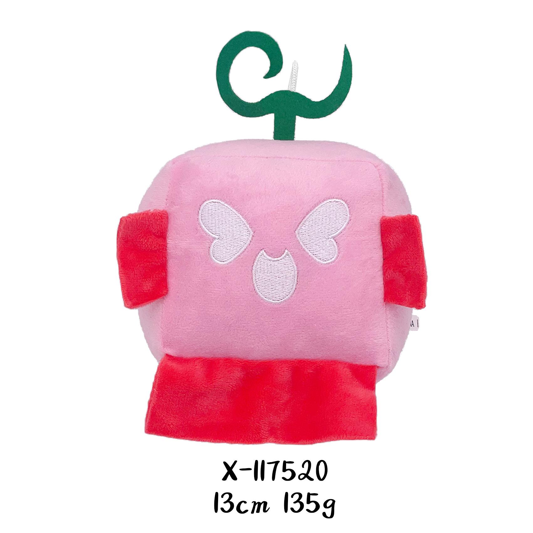 

Blox Fruits Anime Game Plush Toy Fruit Leopard Pattern Box Plushies Toy 13-16cm Soft Stuffed Fruits Toy Christmas Gift For Kids