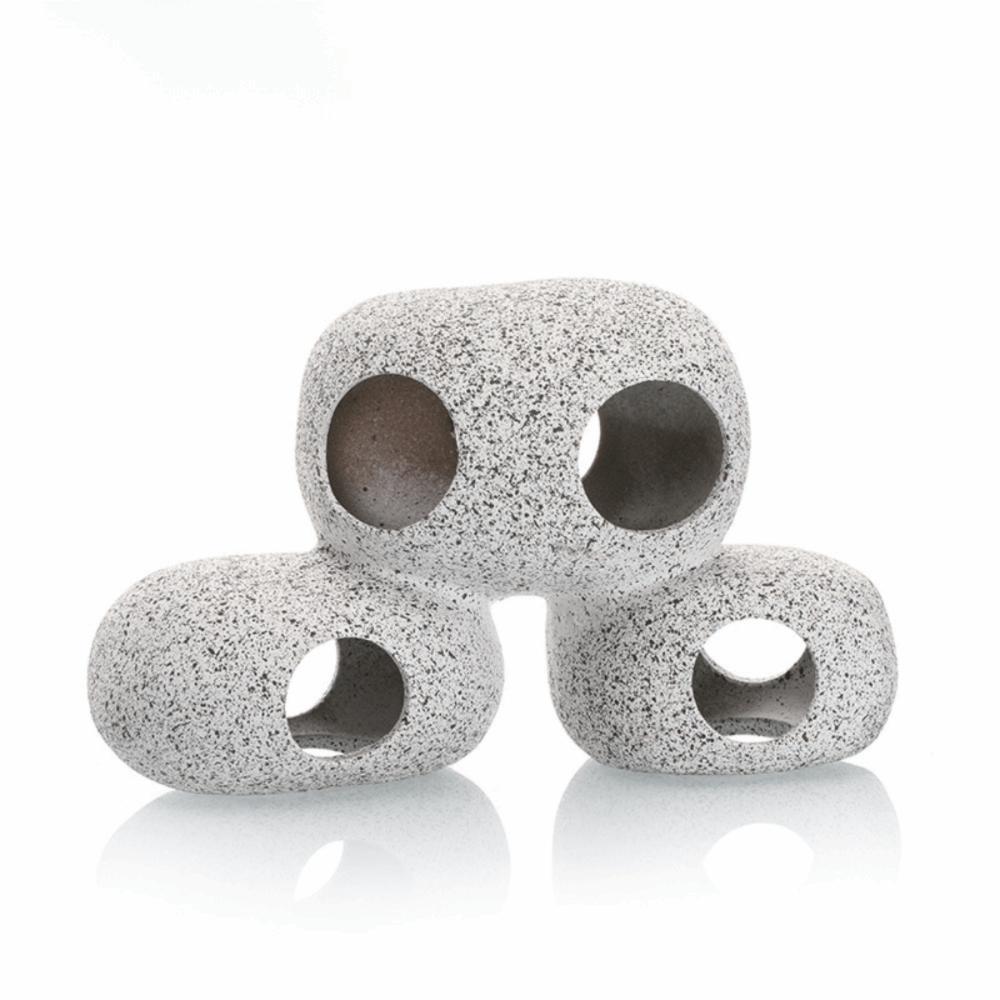 Neues lila Ton Aquarium Versteck Felsen Natürliche Haptik Simulationshandwerk Aquarium Dekoration Landschaftsgestaltung Aquarium Höhle