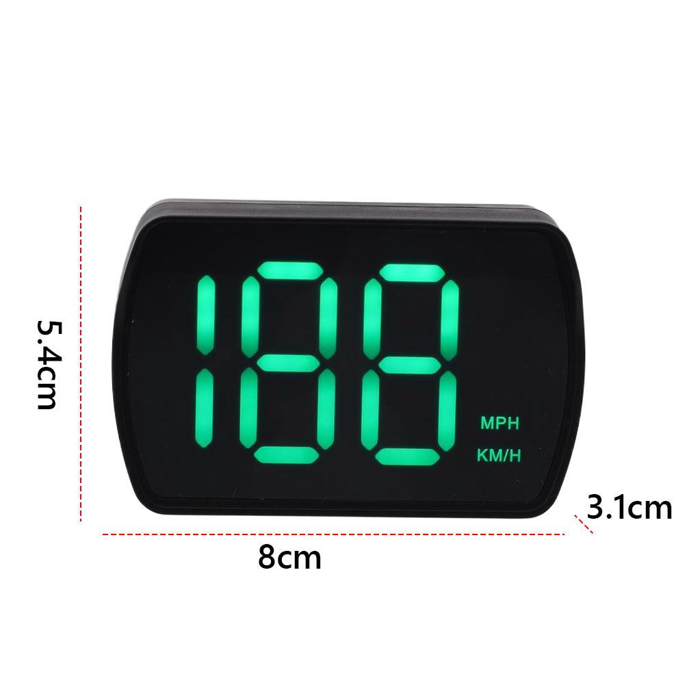 Car HUD Head Up Display Plug & Play Windshield Projection HUD Speedometer Windshield Speedometer HUD Projector for All Cars