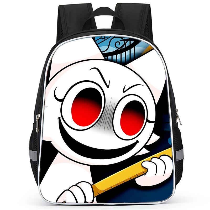 Rhythm Box Sprunki Hra Anime Batoh Studentský Školní Taška Počítačová Taška