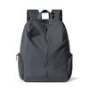 Nylon Backpack Solid Color Large Capacity Backpack