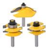 3 stücke 8mm Schaft Erhöhte Panel Schrank Tür Router Bit Set Holzbearbeitung Cutter Holz Router Bits Hartmetall Bit Tür messer