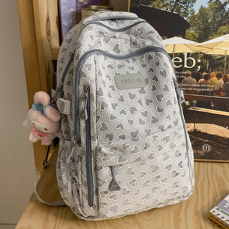 Girls Primary School Students Love Junior High School Students Backpacks Children High School Students Backpacks