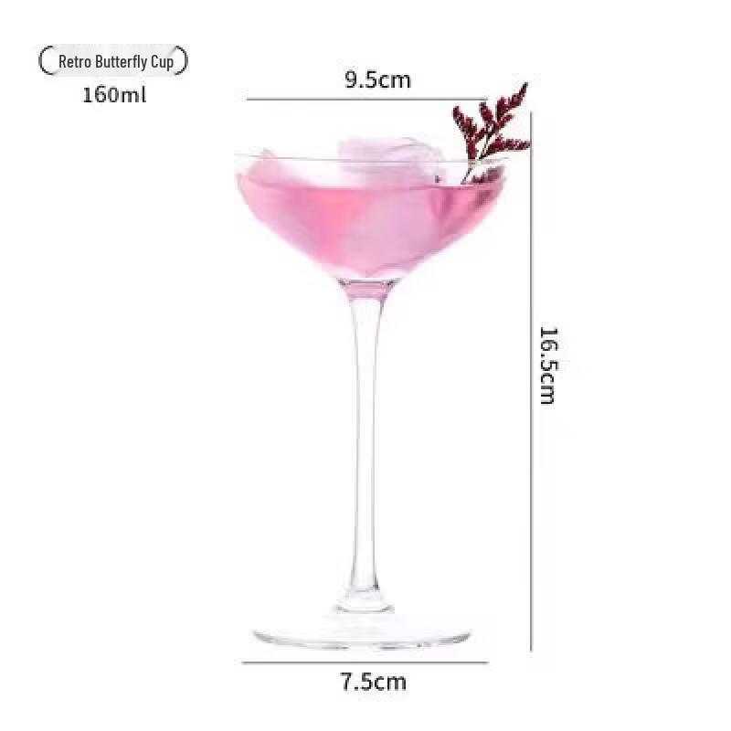 Creative Glass Champagne & Cocktail Stemware Set
