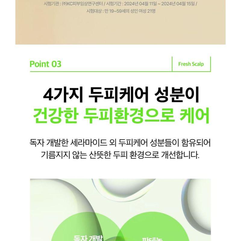 Derma: B - Fresh Scalp Clear Shampoo - 2 Types